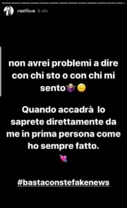 screen ig chiara nasti flirt zaniolo