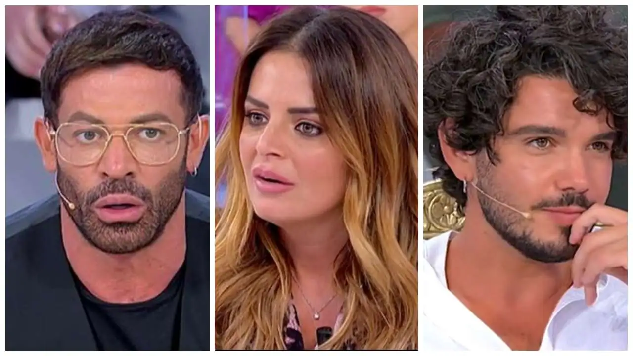 uomini e donne gianni, roberta e gianluca