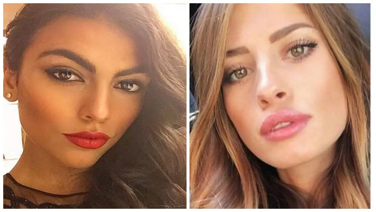 giulia salemi e chiara nasti, selfie
