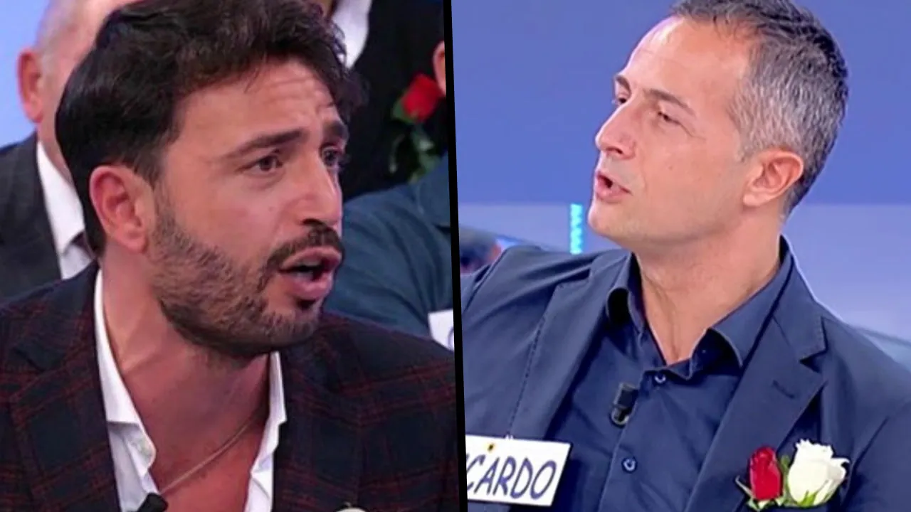armando incarnato e riccardo guarnieri litigano