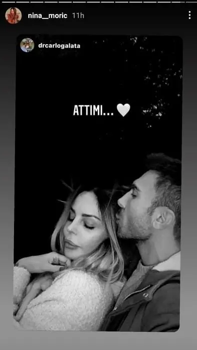 Nina Moric e Carlo Galatà