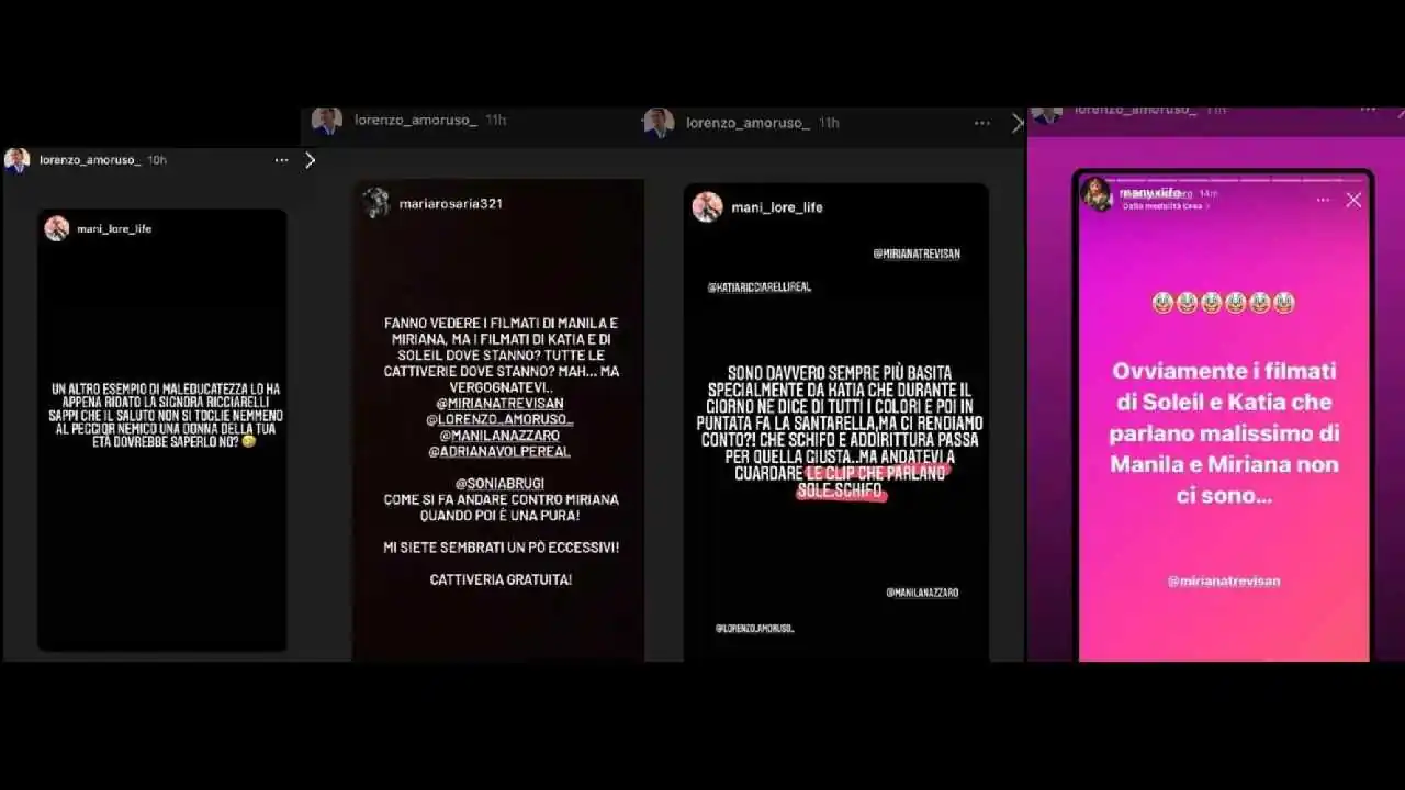 Lorenzo Amoruso Stories di protesta