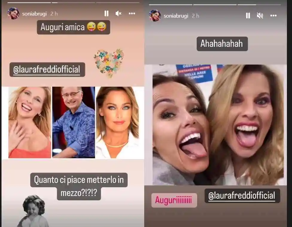 Sonia Bruganelli, il messaggio per Laura Freddi