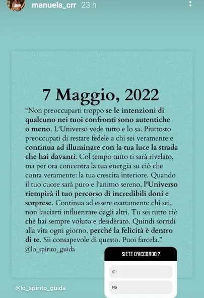 crisi tra Manuela e Luciano di Temptation