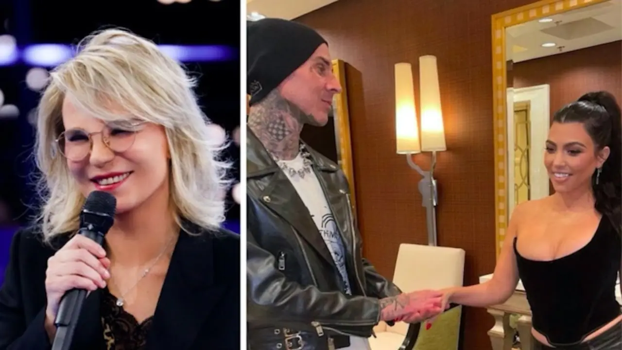 travis-barker-maria-de-filippi-kourtney-kardashian
