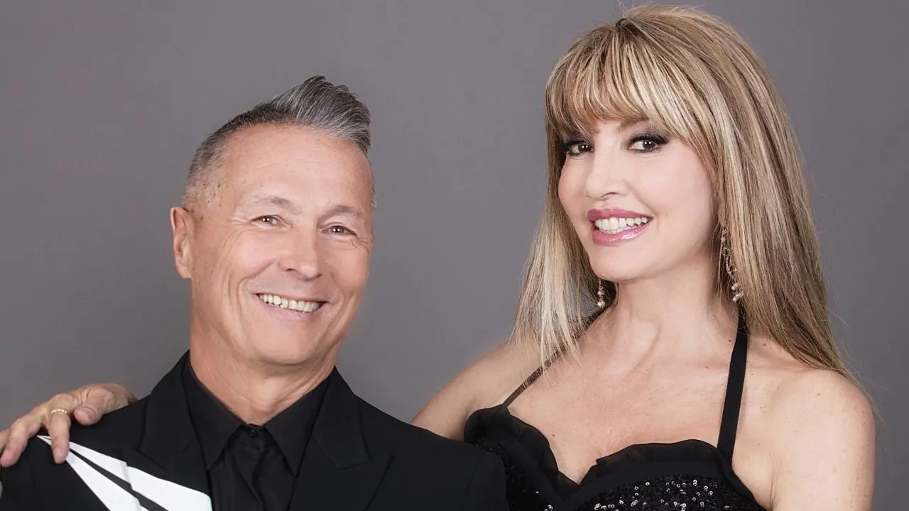 Paolo Belli al fianco di Milly Carlucci