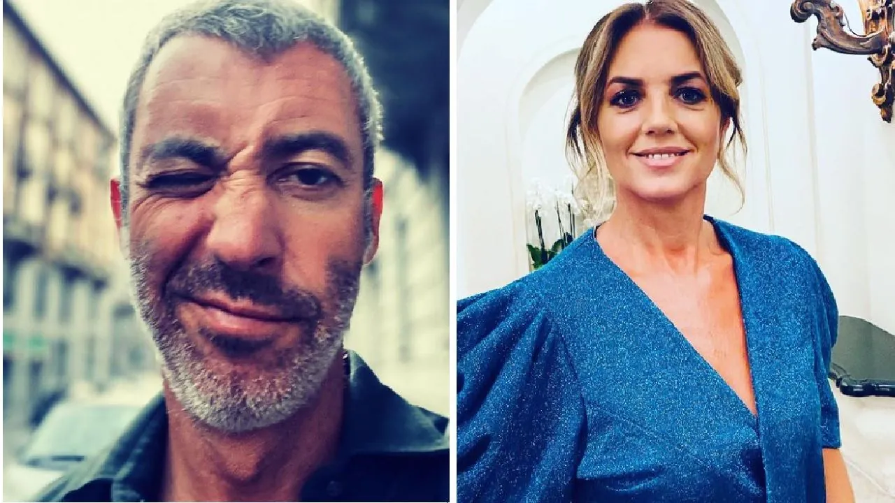 Paolo Kessisoglu e la moglie Sabrina Donadei