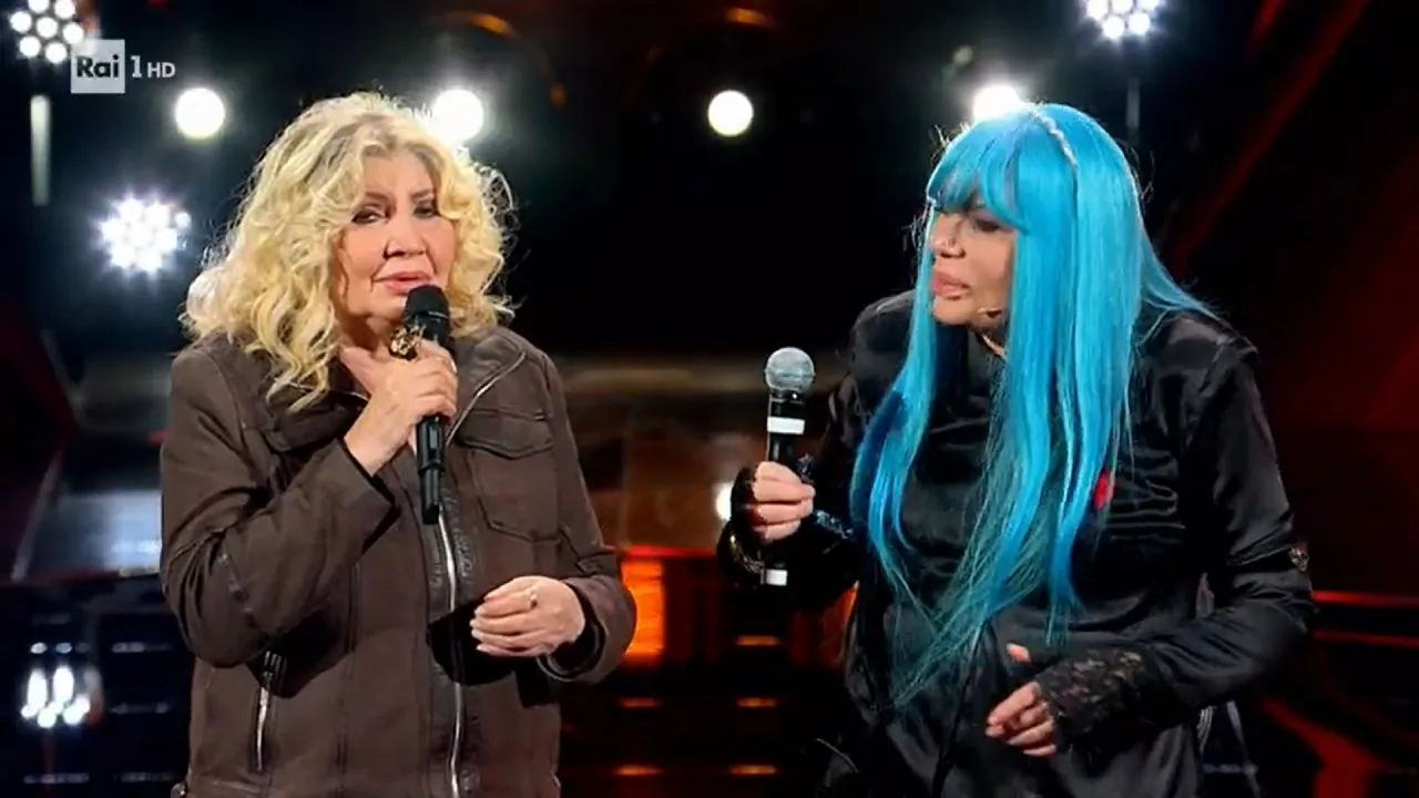 Aida Cooper e Loredana Bertè