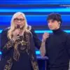Ultimo e la conduttrice Mara Venier