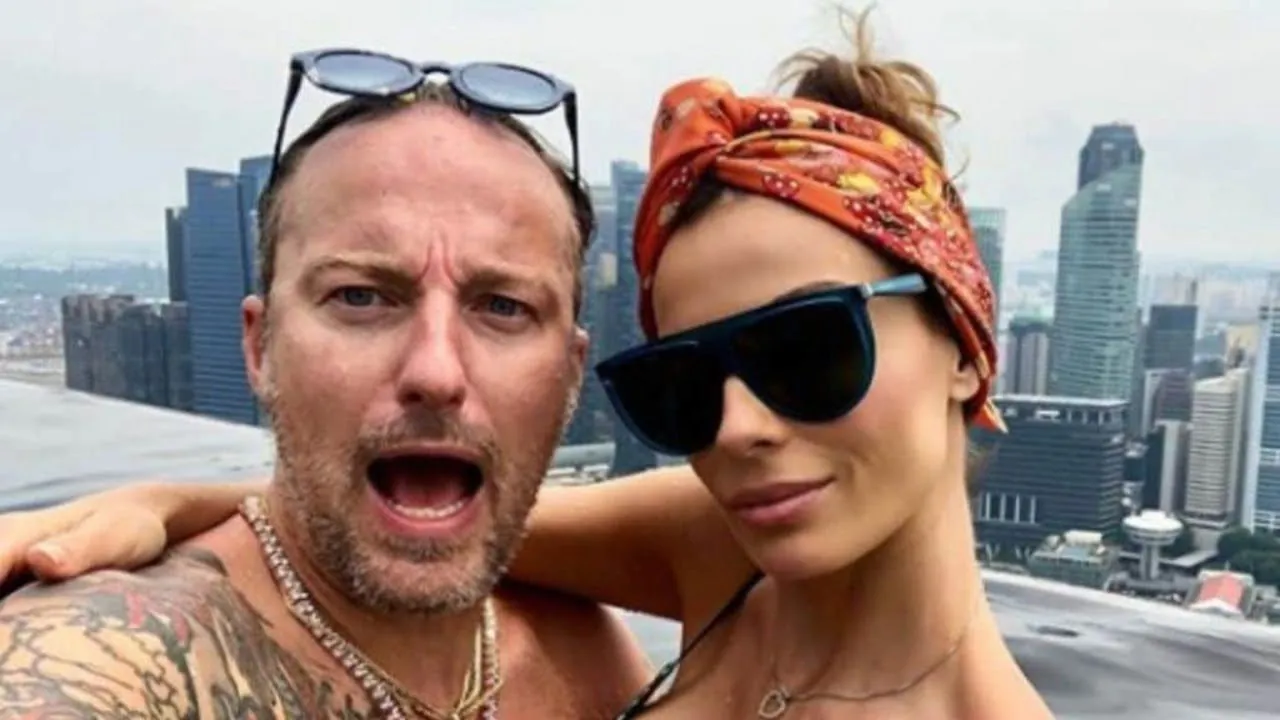 Francesco Facchinetti, foto con la moglie Wilma