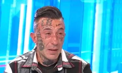 Simone Coccia in lacrime da Barbara d'Urso