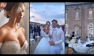 Le nozze di Gessica Notaro.