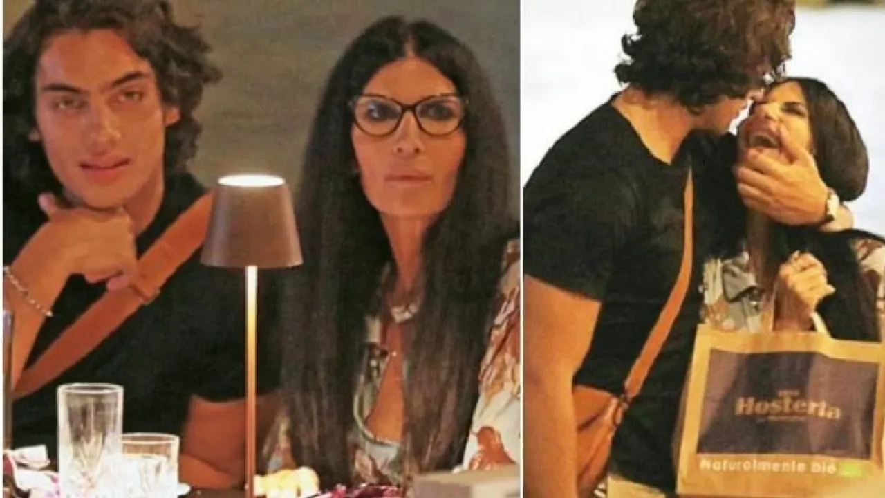 Pamela Prati e il giovane Simone Ferrante