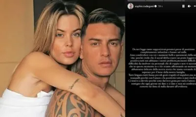 Periodo difficile per Sophie Codegoni e Alessandro Basciano.