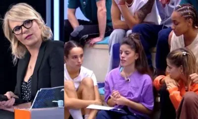 amici 23, maria de filippi parla con gaia