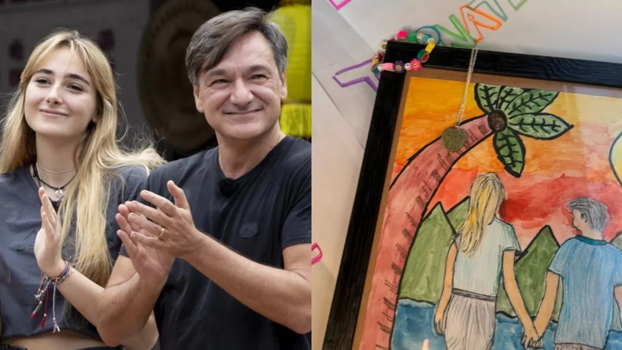 I Caressa ricevono un regalo da un fan
