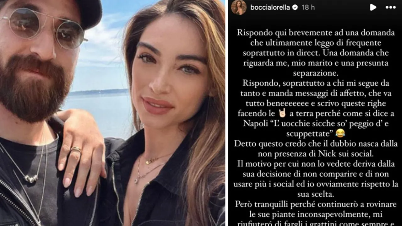Lorella Boccia smentisce la crisi con Niccolò Presta