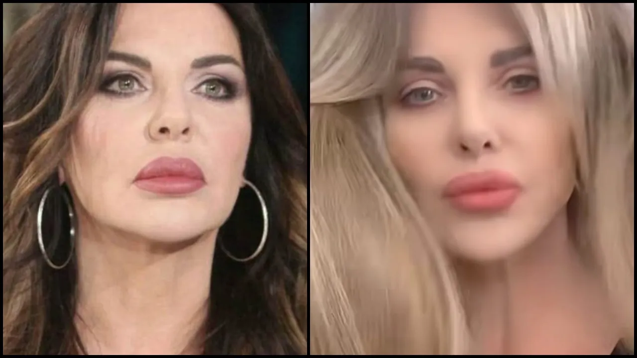 Alba Parietti ha cambiato look