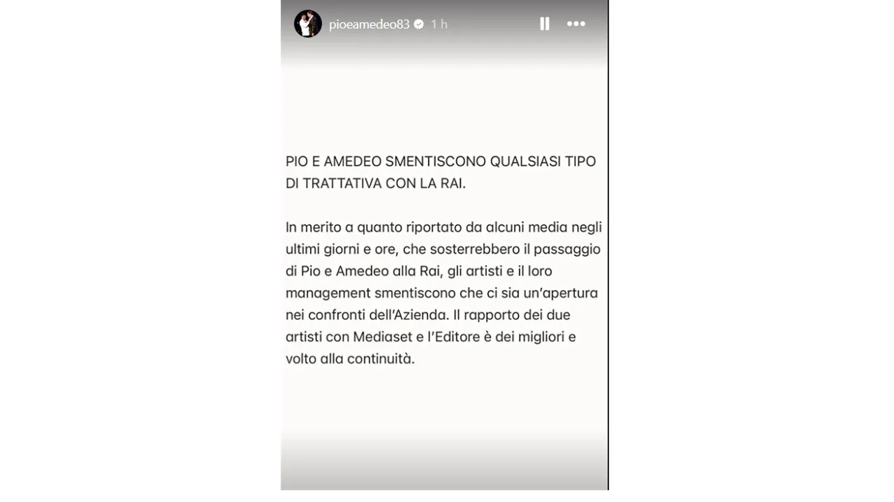 Pio e Amedeo, niente Rai