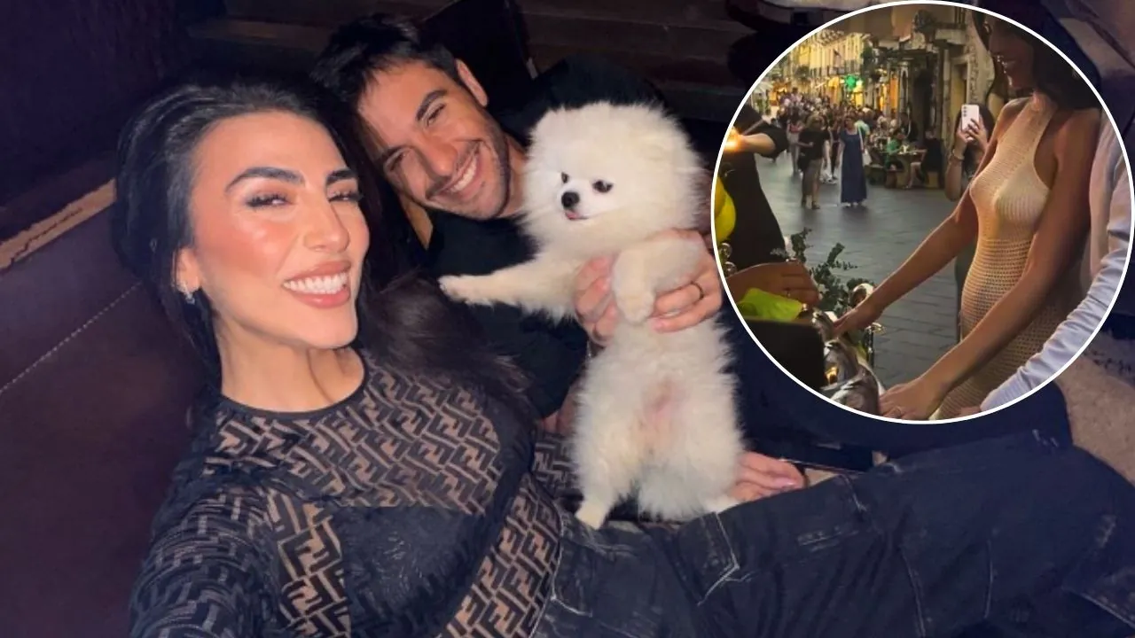 salemi con pretelli in sicilia foto del pancino sospetto