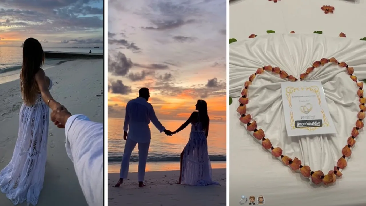 Guendalina Tavassi e Federico Perna, matrimonio.