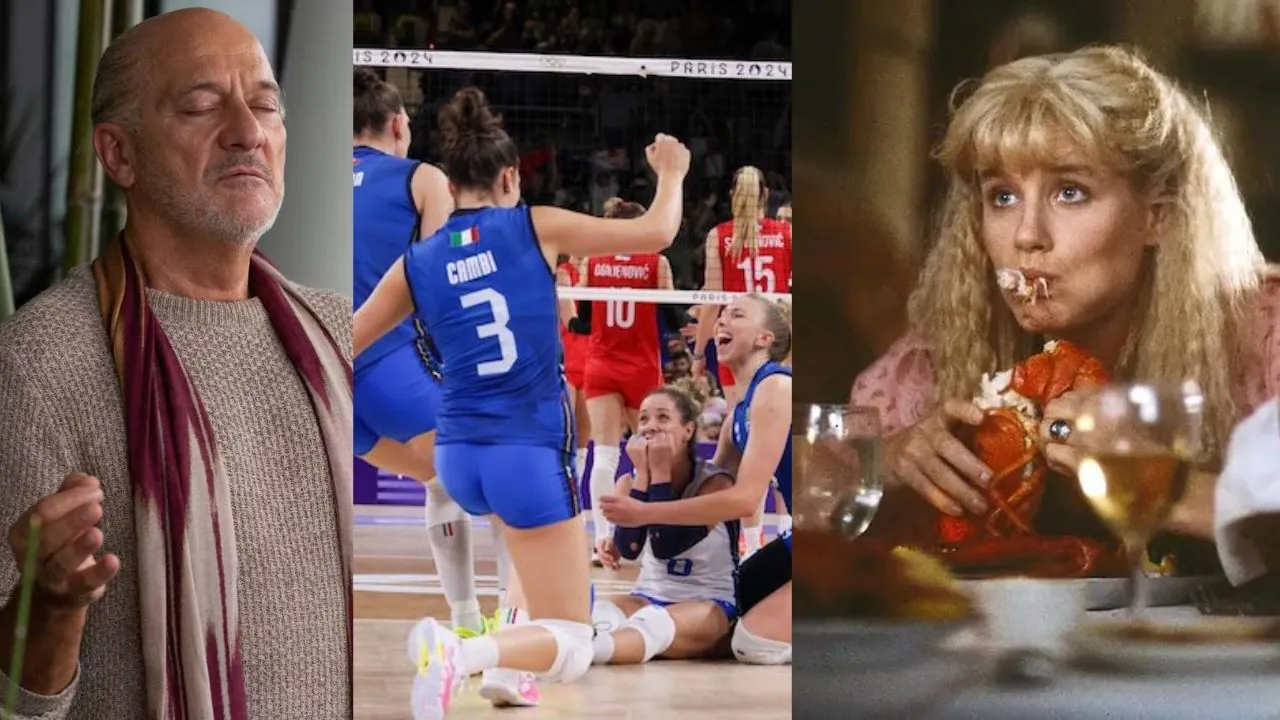 ascolti tv ieri olimpiadi e film