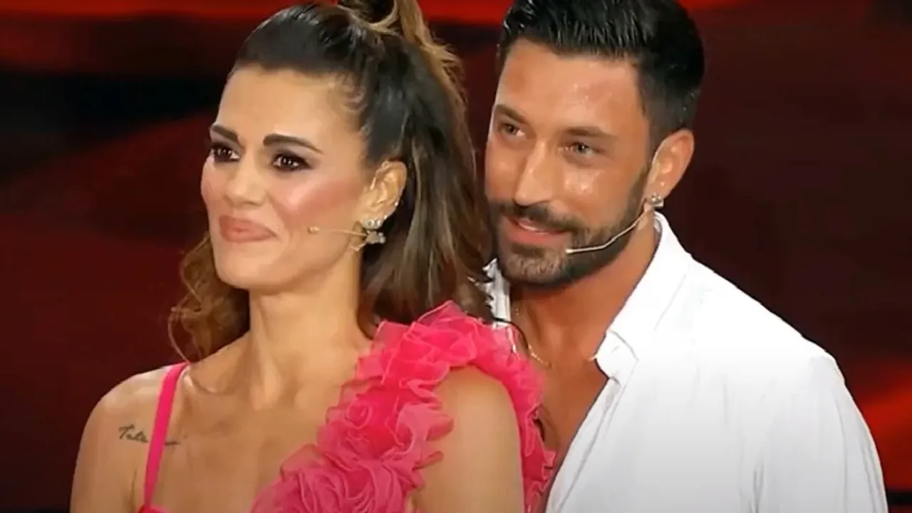Bianca Guaccero e Giovanni Pernice commossi