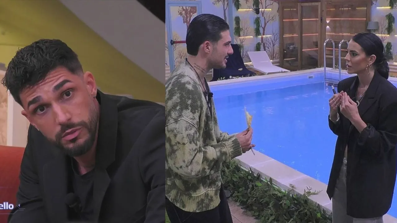 stefano tediosi tra shaila e lorenzo al gf