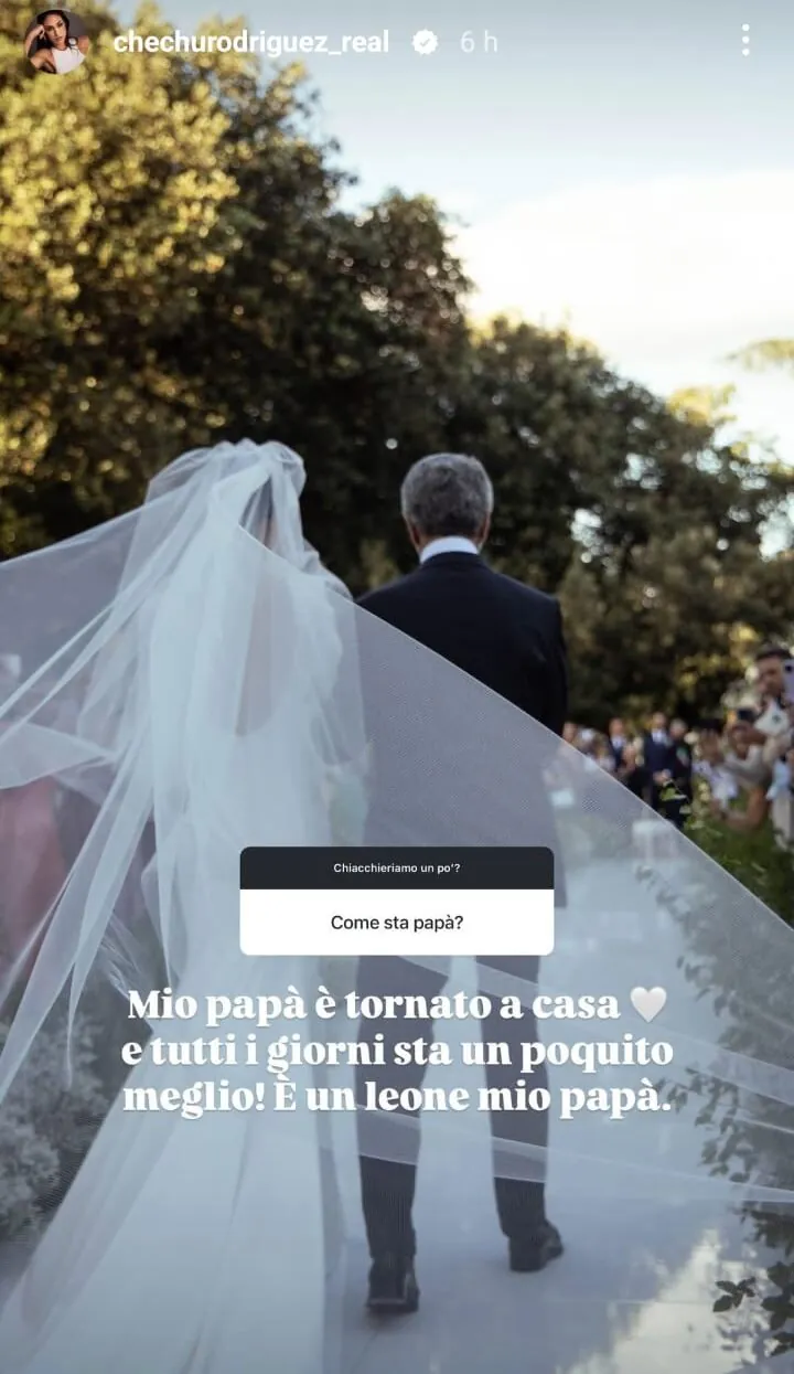 Cecilia Rodriguez E Papà Gustavo 