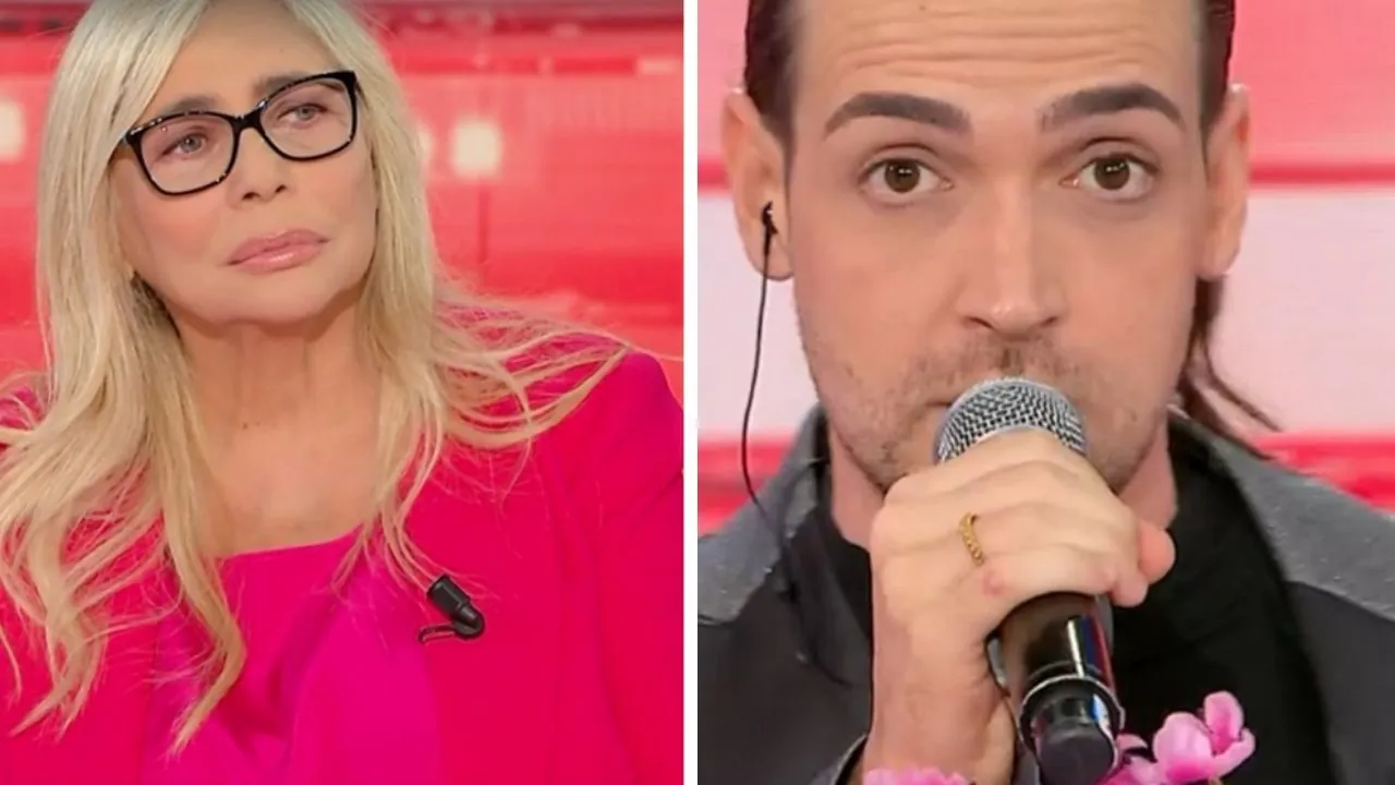 Mara Venier Commossa Con Valerio Scanu