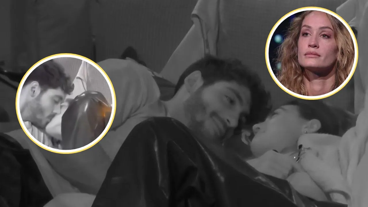 GF, Zeudi e Javier si baciano nella notte