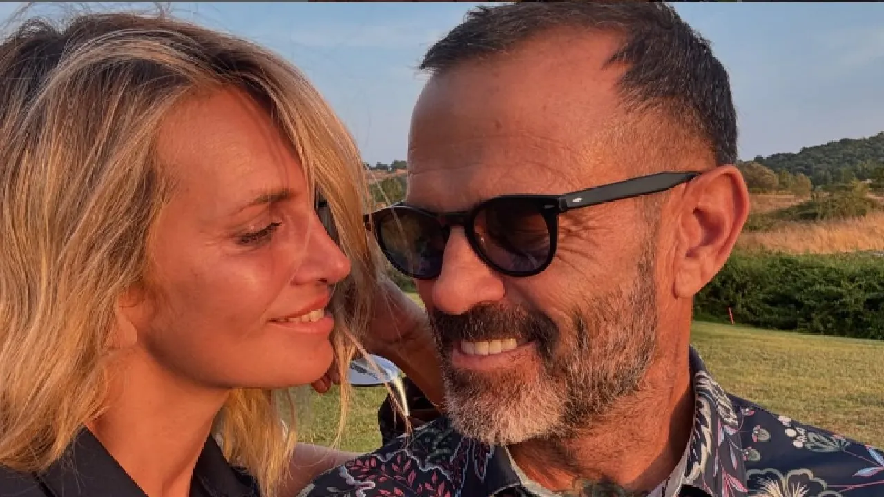 Ascanio Pacelli sorriso moglie Katia Pedrotti