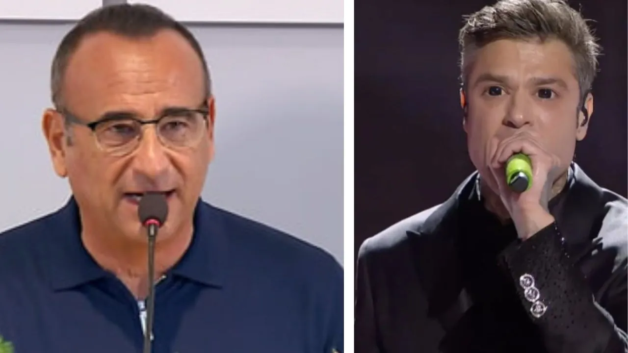 Carlo Conti risponde alle presunte intercettazioni tra Fedez e Luca Lucci