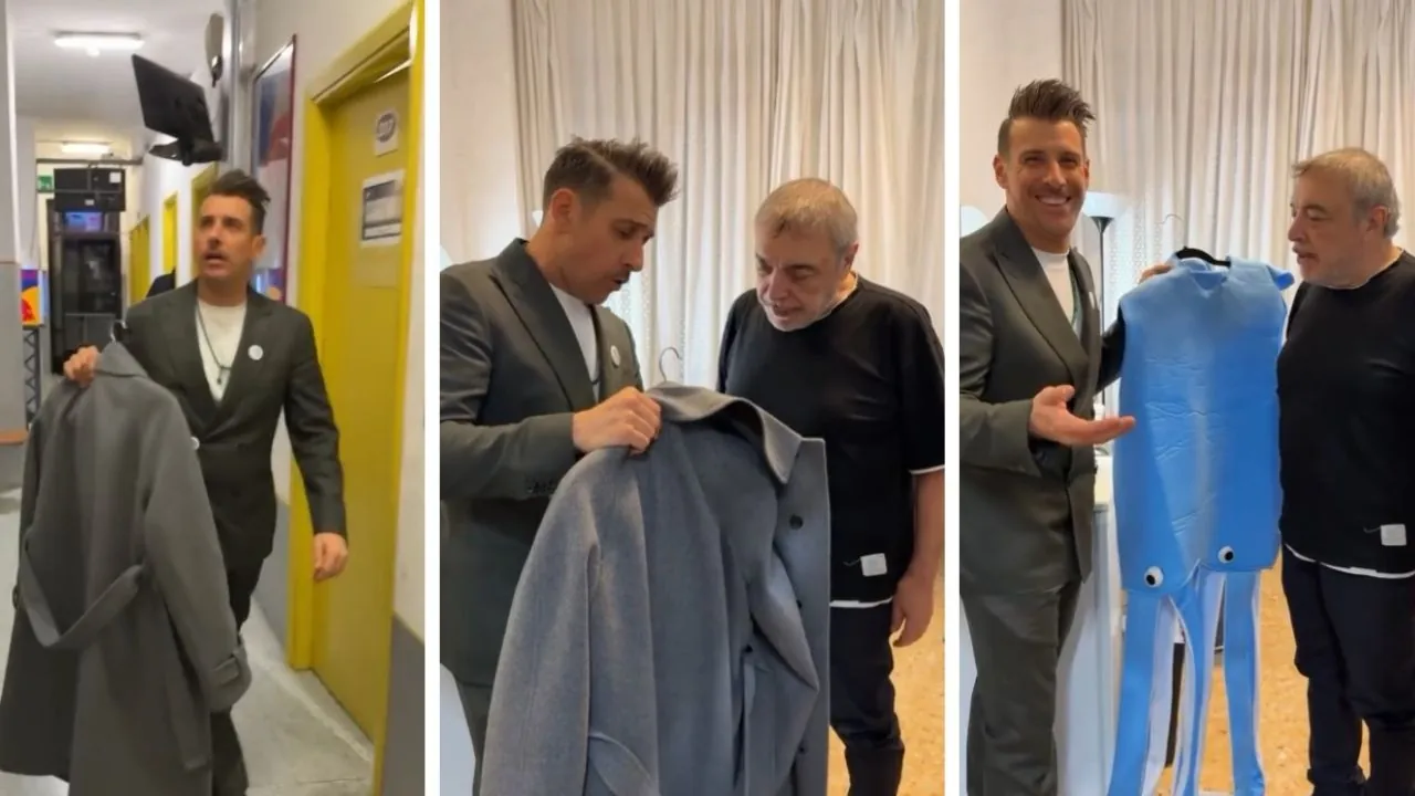 Gabbani Propone Outfit Frassica