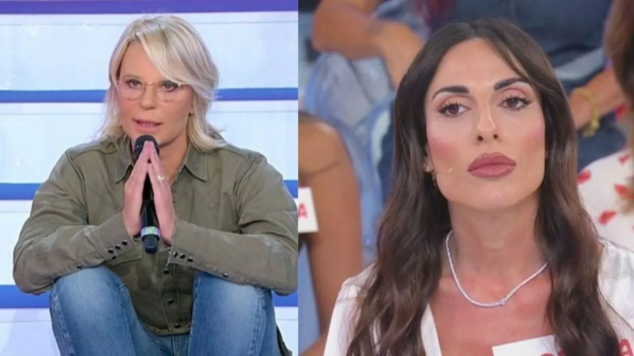 maria de filippi contro morena a ued