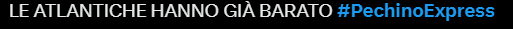 Commento Atlantiche Pechino Express