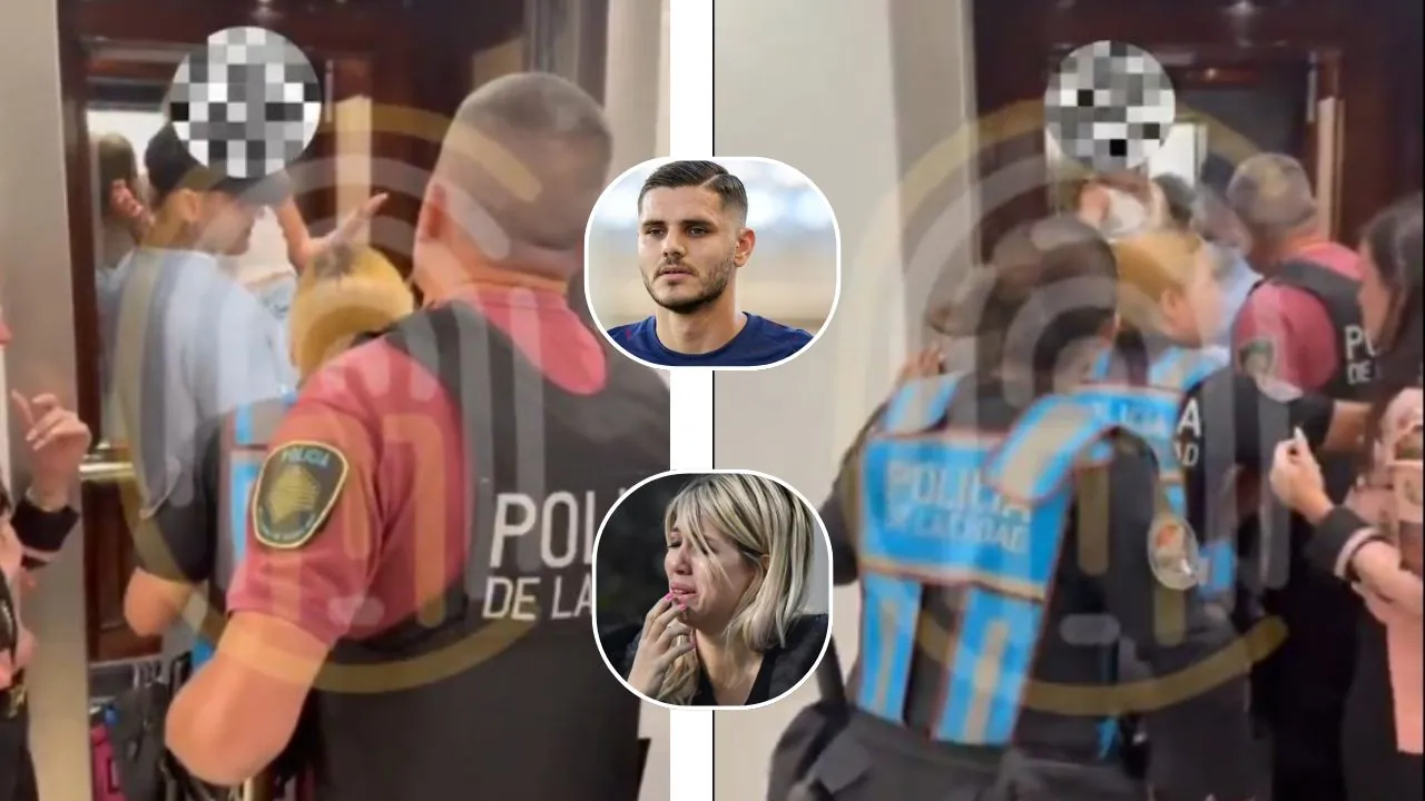 Polizia Interviene Scontro Wanda Nara Icardi