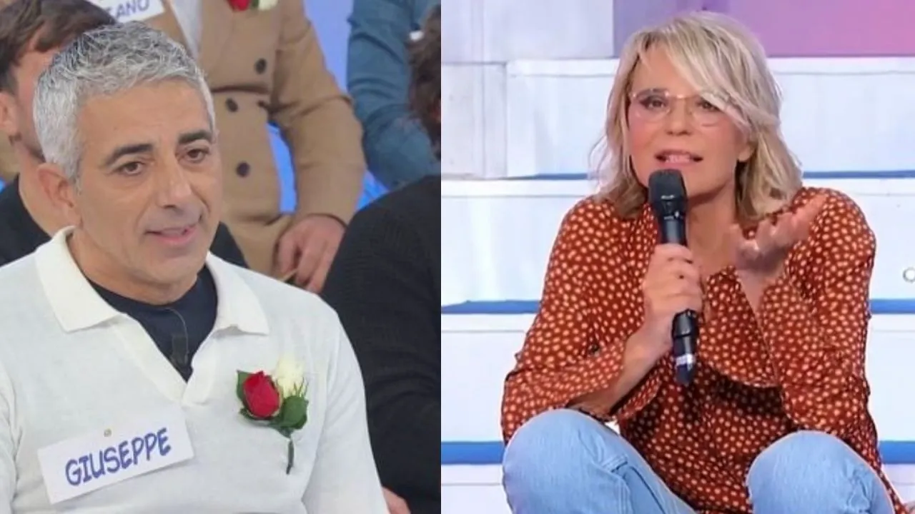 giuseppe a uomini e donne, maria delude