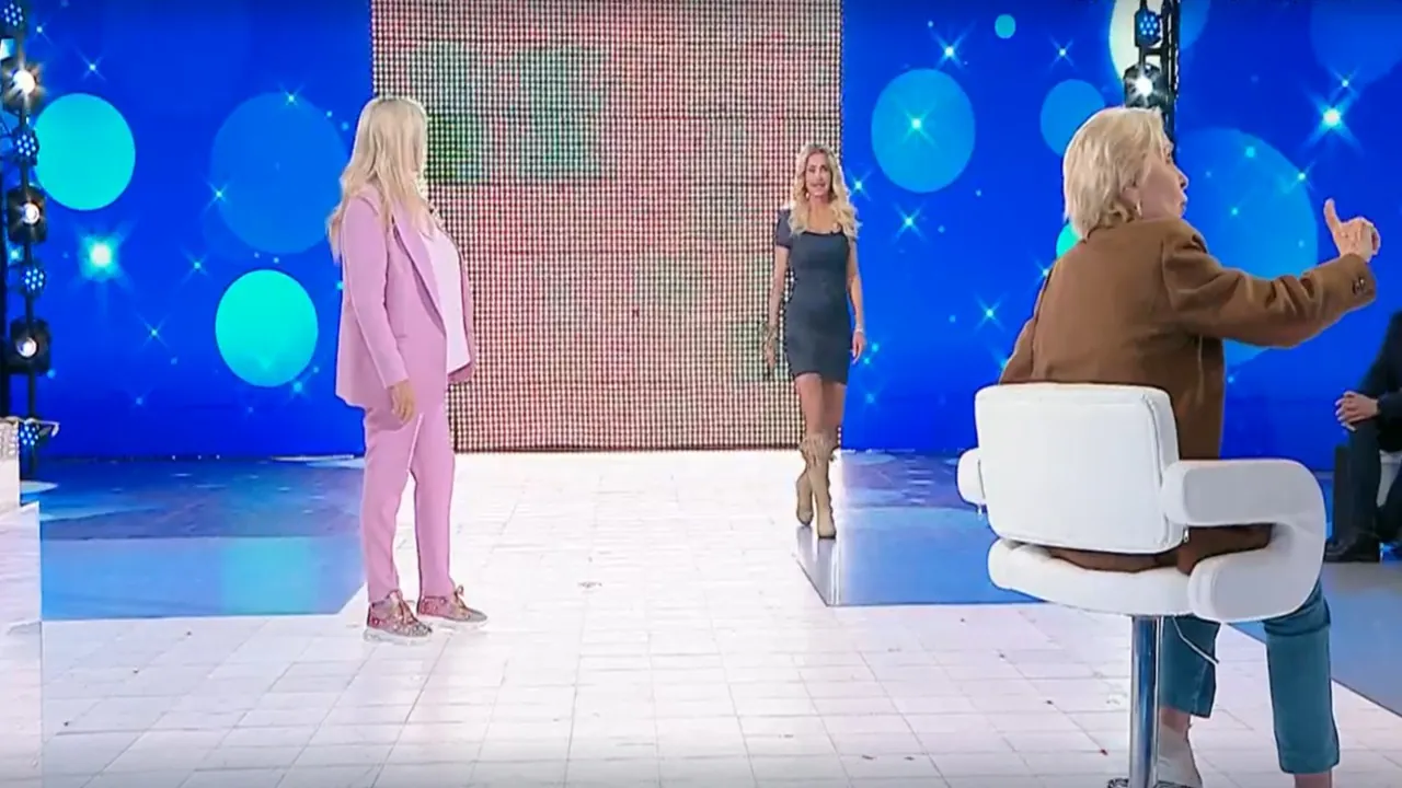 Valeria Marini e Gianna Orrù a Domenica In
