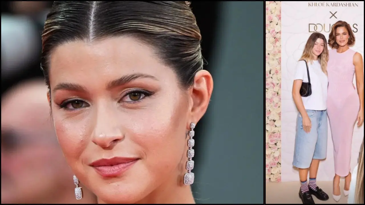 Natalia Paragoni ha incontrato Khloe Kardashian ad un evento e il suo vestito era troppo casual