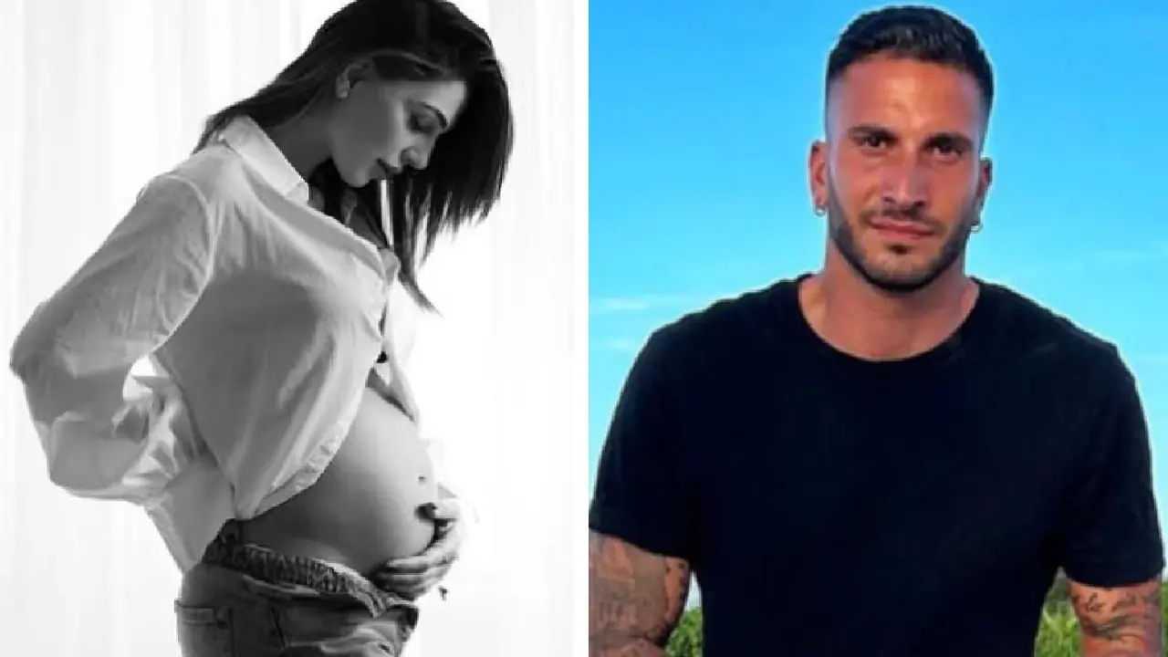 Anna Tangelo e il compagno e futuro papà Giacomo Buttaroni