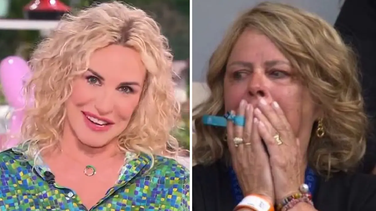 Antonella Clerici commenta le reazioni della mamma di Sinner