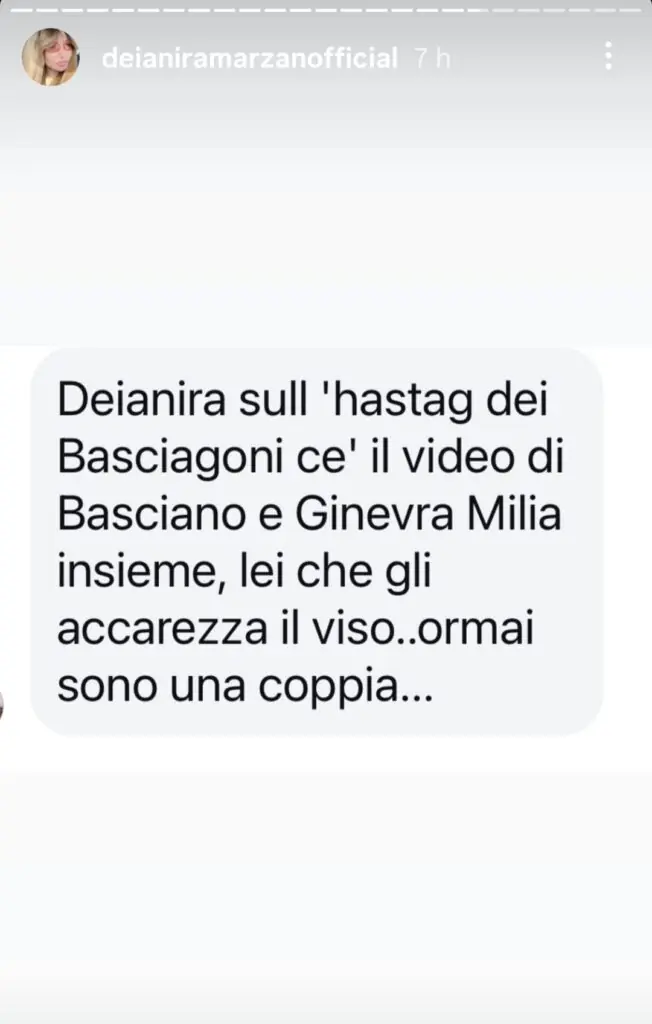 Segnalazione Deianira Marzano su Alessandro Basciano