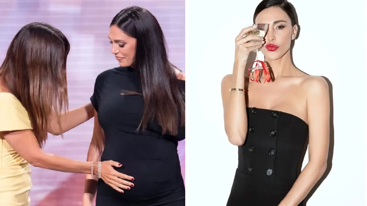 Cecilia Rodriguez nello studio di Verissimo