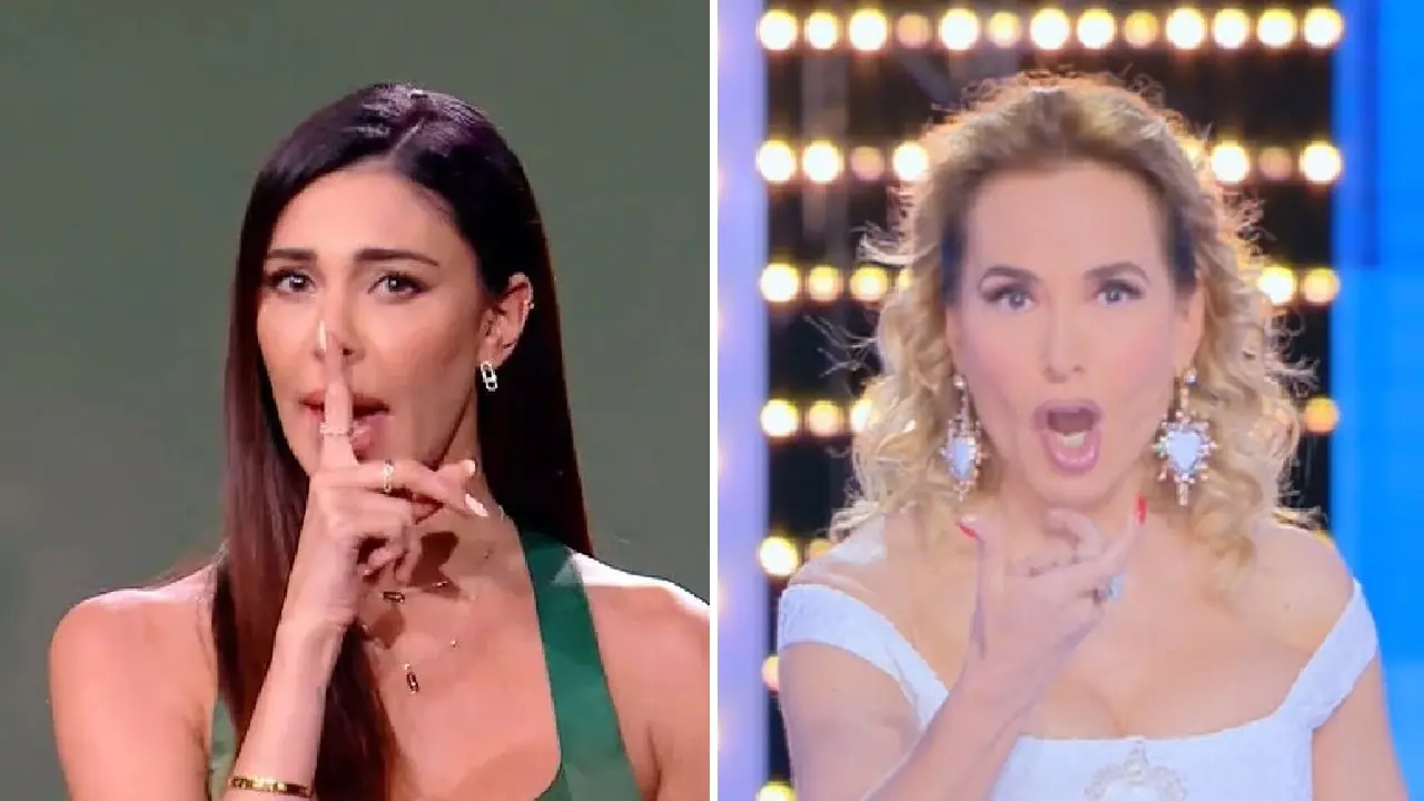 Belen e Barbara d'Urso. scontro