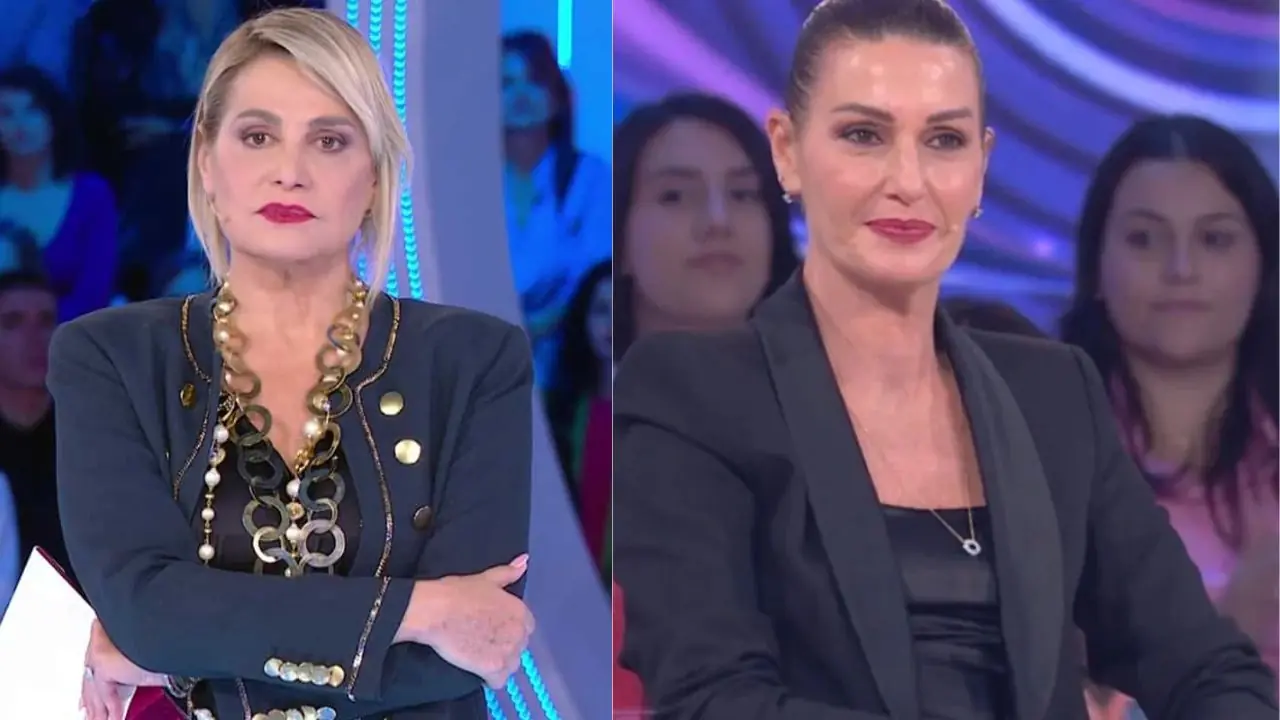 Simona Ventura e Cristina Plevani al Grande Fratello