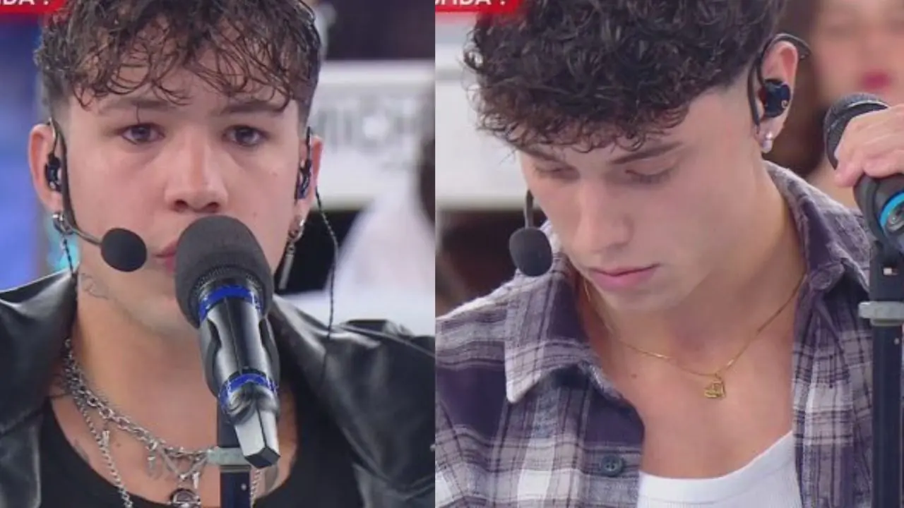 Riccardo e Opi di Amici nella bufera