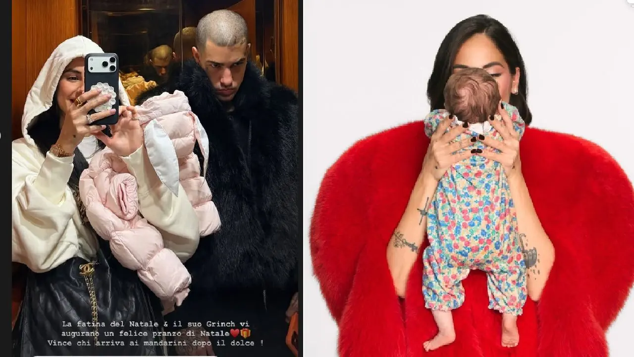 Giulia De Lellis e Tony Effe in ascensore