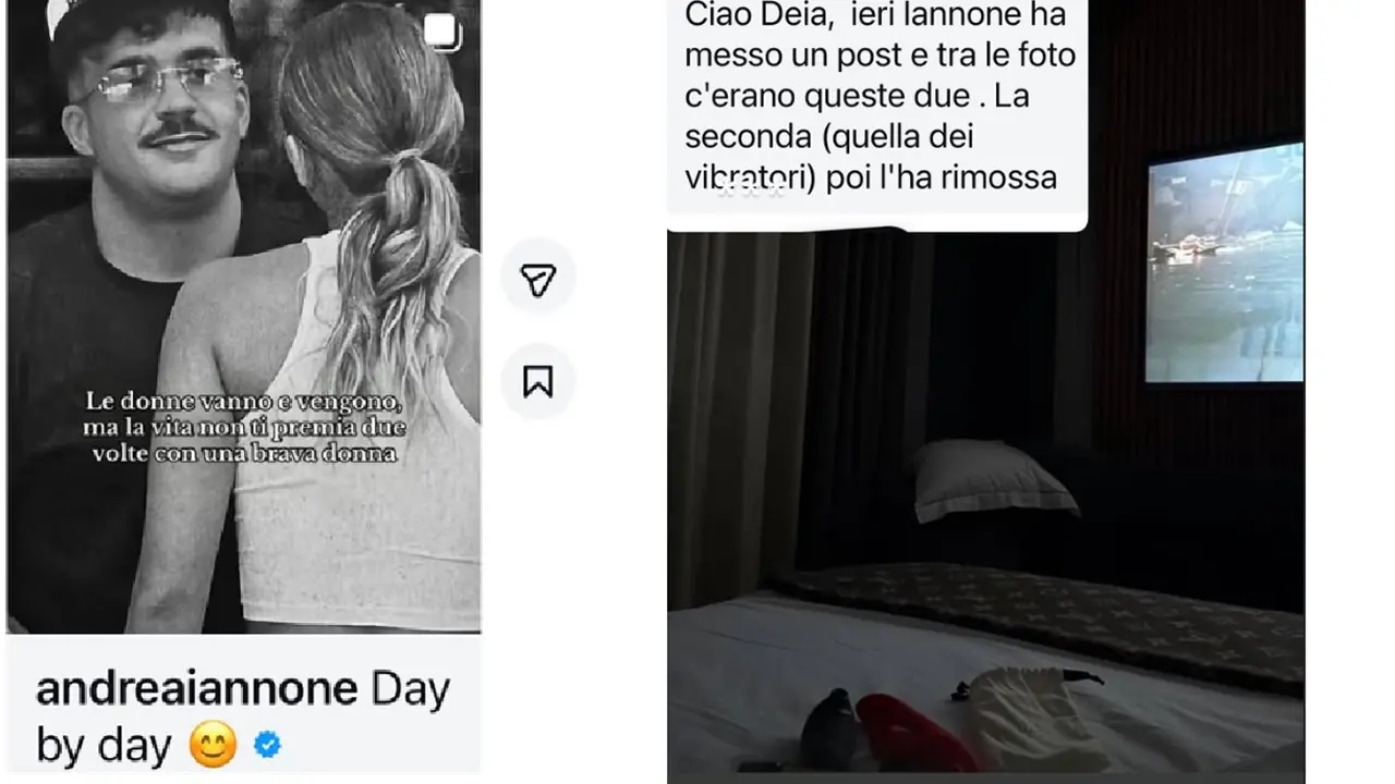 Lo scatto rimosso da Iannone