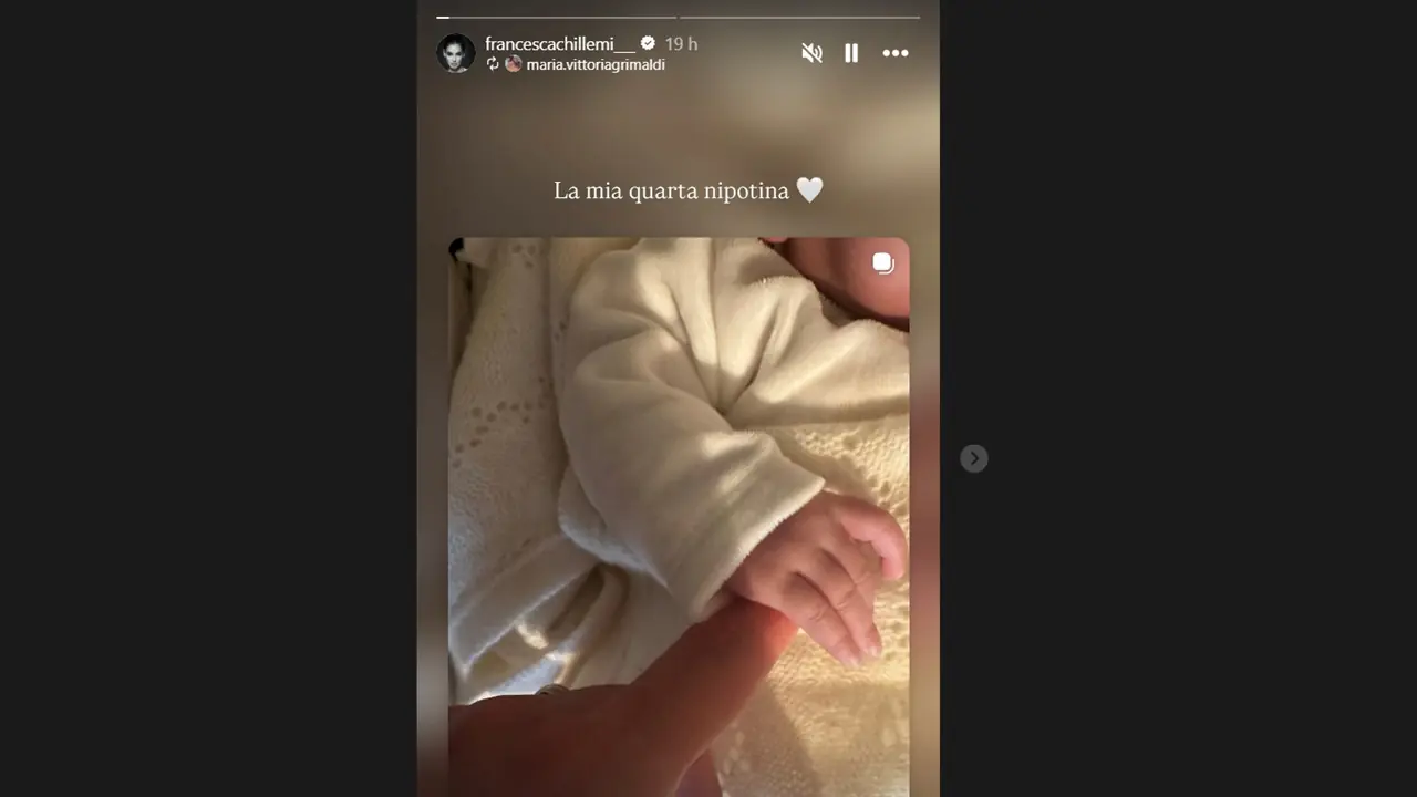 La nipote di Francesca Chillemi